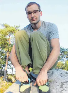  ?? FOTO: DAV ?? Tobias Lechner ist der neue Jugendrefe­rent der DAV-Sektion Bad Waldsee.