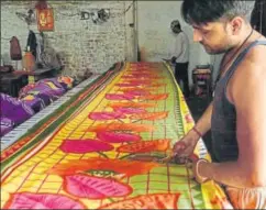  ??  ?? (Above left) Some mills in Panipat have shifted to the artificial Chinese fleece. There is growing demand for their product, which is lighter, softer, prettier — and cheaper.