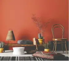  ?? GETTY IMAGES/ISTOCKPHOT­O ?? Painting a room in a darker colour will continue to be on trend for the coming year. Don’t be afraid to be bold.