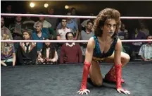  ?? PHOTO: ERICA PARISE ?? Alison Brie in a scene from GLOW.