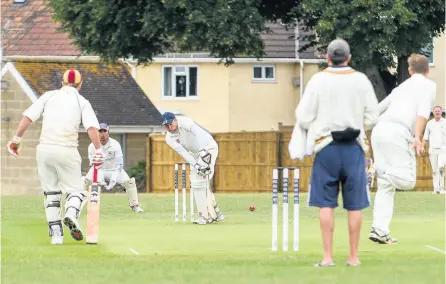  ??  ?? Marshfield’s 2nd XI remain 2nd, behind their Trowbridge counterpar­ts, following the weekend’s results