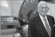  ?? RICHARD VOGEL/AP FILE PHOTO ?? Eli Broad poses for a photo Sept. 16, 2015, at his museum, The Broad, in downtown Los Angeles. He died Friday.