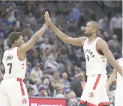  ?? Foto: Cortesía ?? Los Raptors tienen la mejor marca de la NBA, con 12-1.