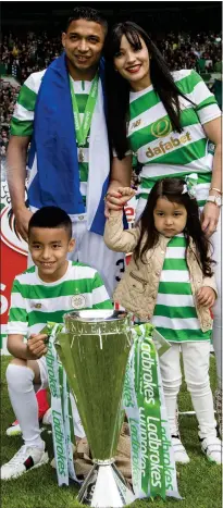  ??  ?? Emilio Izaguirre won plenty of trophies for Celtic