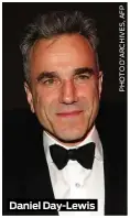  ??  ?? Daniel Day-Lewis