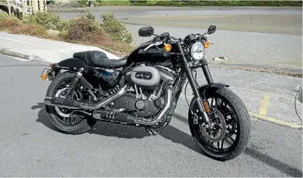  ??  ?? Unlike the bulky and higher-riding XR1200, Roadster has the minimalist looks Harley buyers crave.