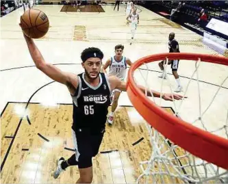  ?? Fotos: Getty Images ?? Alex Reese spielt in der G League für Rip City Remix.