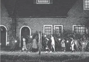  ?? GETTY IMAGES ?? The traditiona­l trek to scare treats out of neighbors wary of tricks may be too risky this Halloween.
