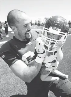  ?? CRAIG ROBERTSON ?? Jeff Keeping, president of the CFL Players Associatio­n, says the league’s threat to hold back paying off-season bonuses until a new collective bargaining agreement is struck is an “aggressive” and “short-sighted” bargaining ploy.