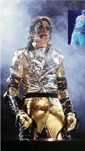  ?? FOTO: GETTY ?? Ein Mann, der Popgeschic­hte schrieb: Michael Jackson  bei der „History“-tour.