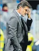  ?? FOTO: EFE ?? Míchel ya no es técnico del Málaga