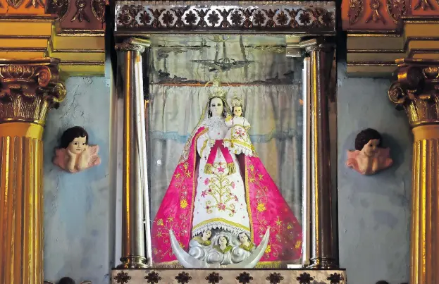  ?? /CÉSAR RODRÍGUEZ ?? La Virgen de Loreto es una de las advocacion­es marianas más antiguas