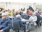  ?? FOTO: DORO SIEWERT ?? Das „Café Waldkirche“startete in die Saison.