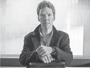  ??  ?? Benedict Cumberbatc­h is troubled, drug-addicted “Patrick Melrose” on Showtime. OLLIE UPTON/SHOWTIME