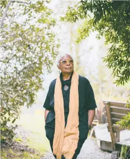  ?? MARISSA LESHNOV/THE NEW YORK TIMES ?? Alice Walker is seen April 4 at her California home.