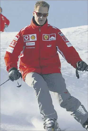  ?? Picture: Getty ?? michael schumacher is still in a medically-induced coma following his fall on sunday