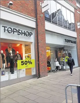  ??  ?? With Topshop the latest high street business at risk, will the city centre change for good after the pandemic?