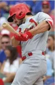  ?? JONATHAN DANIEL/GETTY IMAGES ?? Ex-Cardinal Randal Grichuk could be the answer in right field for the Jays on a regular basis.