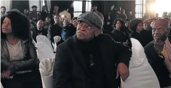  ?? / SANDILE NDLOVU ?? Bra Hugh Masekela at the funeral of Johnny Mekoa.