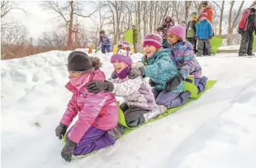  ?? PHOTO TIRÉE DE FACEBOOK NAVETTE NATURE ?? Grâce notamment aux services offerts par Navette Nature, il est possible de prendre part à des sorties hivernales dans de nombreux espaces au Québec.