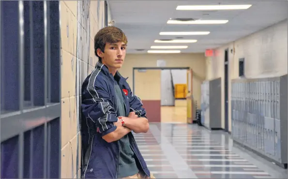  ?? COLIN CHISHOLM ?? Jacob Benoit, the fastest cross-country high school senior in the province, has his eyes set on nationals coming up in Kingston, Ontario.