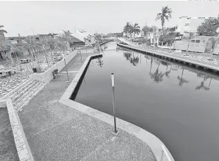  ?? ?? Continuará el desarrollo comercial y turístico del Canal de la Cortadura.
ALFREDO MARQUEZ