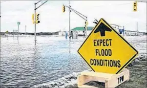  ?? THE CHRONICLE HERALD ?? This sign in 2012 says it all at this road connecting Bible Hill and Truro.