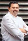  ?? ?? CURRY CONUNDRUM Cyrus Todiwala says, earlier many kitchens at curry houses would make a basic curry for all dishes, adding tomato paste and Carnation evaporated milk to make the Chicken Tikka Masala gravy