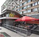  ?? AP Photo/File ?? ■ The oldest of Moscow’s McDonald’s outlets, which opened on Jan. 31, 1990, is closed on Aug. 21, 2014. McDonald’s says it’s started the process of selling its Russian business, which includes 850 restaurant­s that employ 62,000 people. The fast food giant pointed to the humanitari­an crisis caused by the war, saying holding on to its business in Russia “is no longer tenable, nor is it consistent with McDonald’s values.” The Chicago-based company had temporaril­y closed its stores in Russia but was still paying employees.