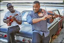  ?? COLIN BRENNAN PHOTO FILE ?? Black Violin has collaborat­ed with Alicia Keys, Wu Tang Clan, 2Chainz and others.