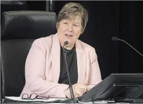  ?? ADRIAN WYLD THE CANADIAN PRESS ?? Commission­er Marie-Josée Hogue, head of the foreign interferen­ce inquiry, emphasized Wednesday that the need for secrecy about the sensitive subject has not hindered her work to date.