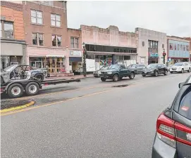  ?? Emily M. Olson/Hearst Connecticu­t Media ?? Torrington businesses will receive money from the city's American Rescue Plan Act grant for facade and building improvemen­ts, as well as other requests.