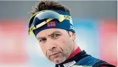  ?? Foto: afp ?? Ole Einar Bjørndalen beendet seine großartige Biathlon Karriere.