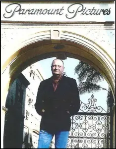  ?? COURTESY PHOTO ?? Fred Judkins at Paramount Studios.