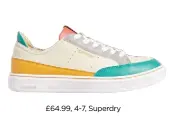  ??  ?? £64.99, 4-7, Superdry