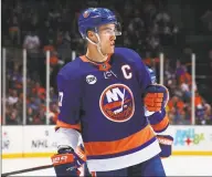  ?? Mike Stobe / NHLI via Getty Images ?? Islanders captain Anders Lee says he misses the nightly competion of the NHL.