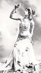  ??  ?? An exhibition in the Netherland­s looks at the woman known as Mata Hari, 100 years after her death by firing squad.