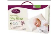  ??  ?? ClevaMama Baby Pillow, R279.99, Baby City