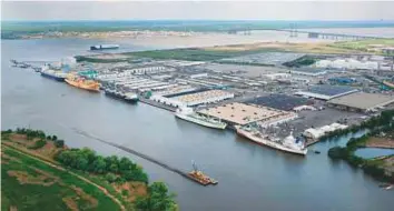  ??  ?? ■ Port of Wilmington in Delaware, USA. Gulftainer has announced that its subsidiary GT USA has signed an agreement on terms with state of Delaware.