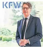  ?? FOTO: DPA ?? KfW-Vorstandsc­hef Stefan Wintels bei der Bilanz am Freitag.