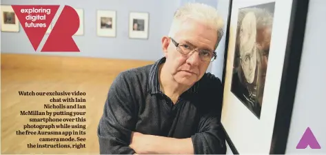  ??  ?? See a colliery virtual reality tour with Barnsley artist Iain Nicholls and voice over poet Ian McMillan (pictured) at Friday’s Exploring Digital Futures event