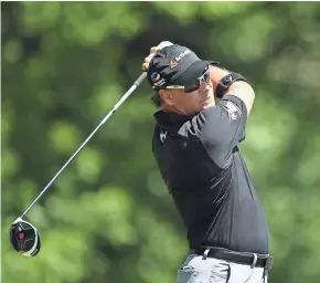  ?? GETTY IMAGES ?? Long-hitter Scott McCarron used his driver to finish 15-under par at University Ridge Golf Course this weekend.