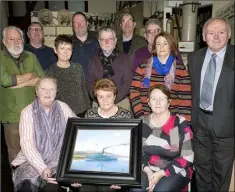  ??  ?? SS Dundalk Centenary Commemorat­ive Committee Front: Audrey Tuite, Anne Howard, Betty Cleary (middle) Charley McCarthy, Marie Agnew, Kevin O’Neill, Jacinta Kerley, Jim Kerley
Back row (from left) Alan Bogan, Brian Walsh (Museum Curator) Brendan...