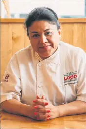  ?? PHOTO BY ERIC WOLFINGER ?? Veronica Salazar is the brains behind El Huarache Loco in Larkspur, born fromBay Area kitchen incubator La Cocina, which is offering its annual fundraiser virtually this year.