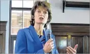  ?? Becky Bohrer Associated Press ?? SEN. LISA MURKOWSKI of Alaska wants to ensure Medicaid funding for her state’s residents.