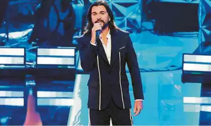  ?? FOTO: GETTY IMAGES ?? Juan Esteban Aristizába­l, conocido como Juanes, ha tenido una gran evolución musical desde que se conoció su voz.