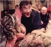  ??  ?? When in Ancient rome: frankie Howerd as Lurcio in the comedy series Up Pompeii!