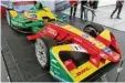  ?? Foto: Ralf Lienert ?? Die Zukunft des Motorsport­s fährt mit Batterien: Der Abt Renner aus Kempten für die Formel E.