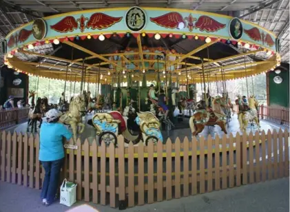  ?? STEVE RUSSELL/TORONTO STAR FILE PHOTO ?? The sale of the Centrevill­e carousel has sparked a petition in Carmel, Ind., dubbed “Carouselga­te” by local media, and has 1,600 supporters.