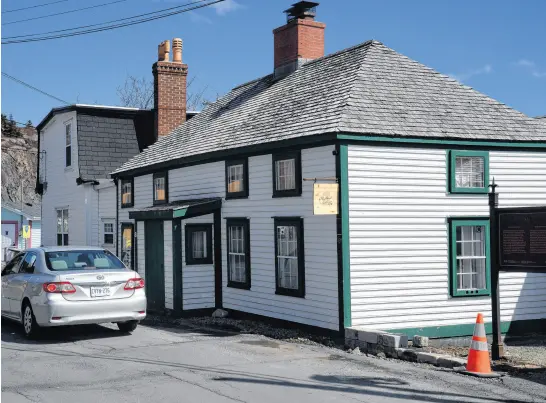  ?? KEITH GOSSE • THE TELEGRAM ?? Mallard Cottage in Quidi Vivi Village in St. John’s.